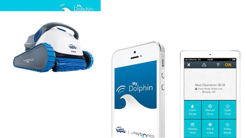App mobile MyDolphi Plus Robot piscina Dolphin PS 60 by Maytronics con APP